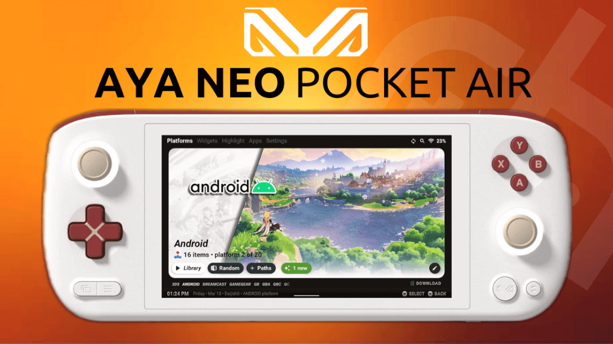 AYANEO Pocket Air – A Premium Handheld - Retro Handhelds