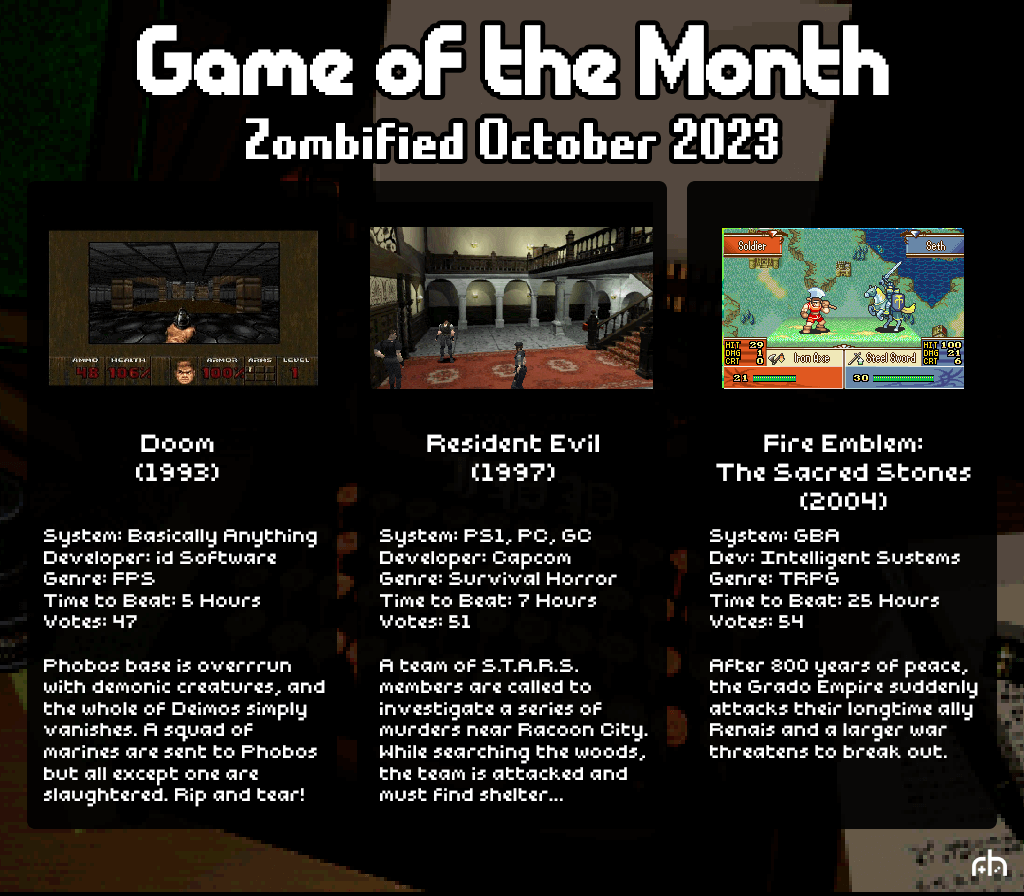 Game of the Month for October 2023