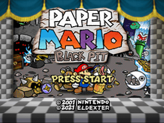 Romhacks: Paper Mario Black Pit