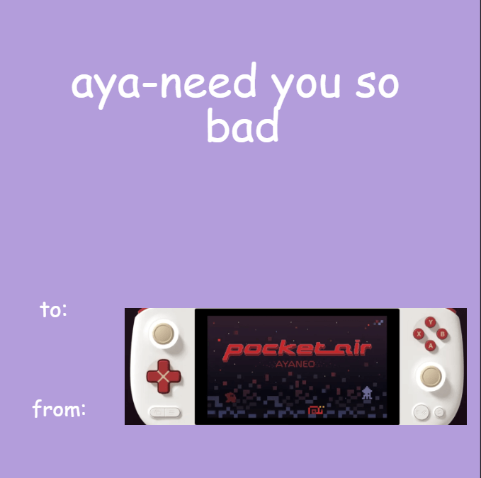 Aya Neo Valentine