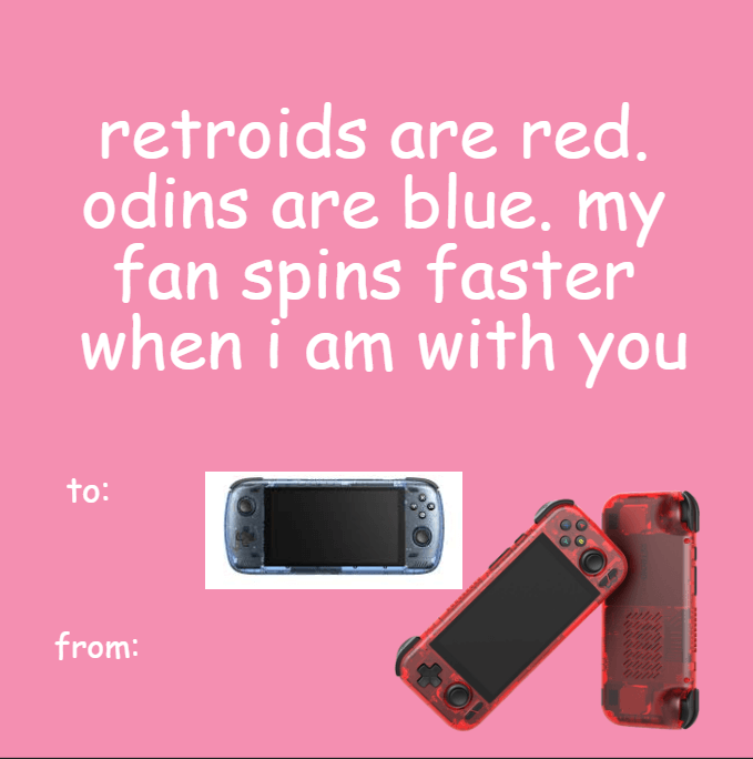 Retroid and AYN Odin Valentine