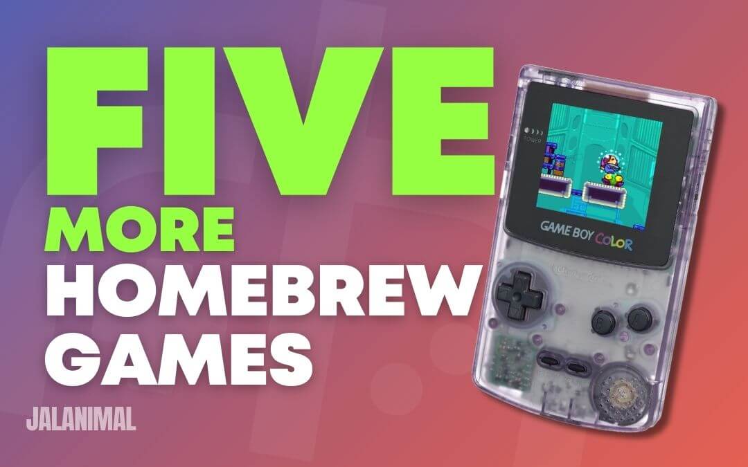 Five more Game Boy Homebrew Games