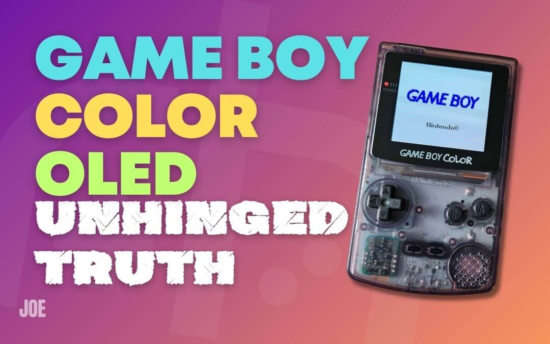 Game Boy Color OLED Unhinged
