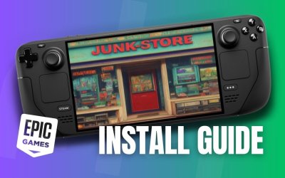 Install Epic Games on Steam Deck with Junk-Store