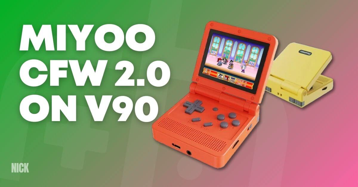 V90 Miyoo CFW: You’ve Got a Perfectly Good Clamshell at Home - Retro ...