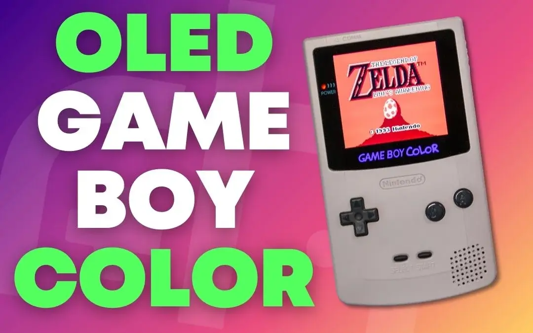 OLED in a Game Boy Color? Yes Please