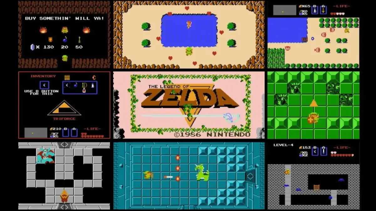 The Legend of Zelda NES Wallpaper