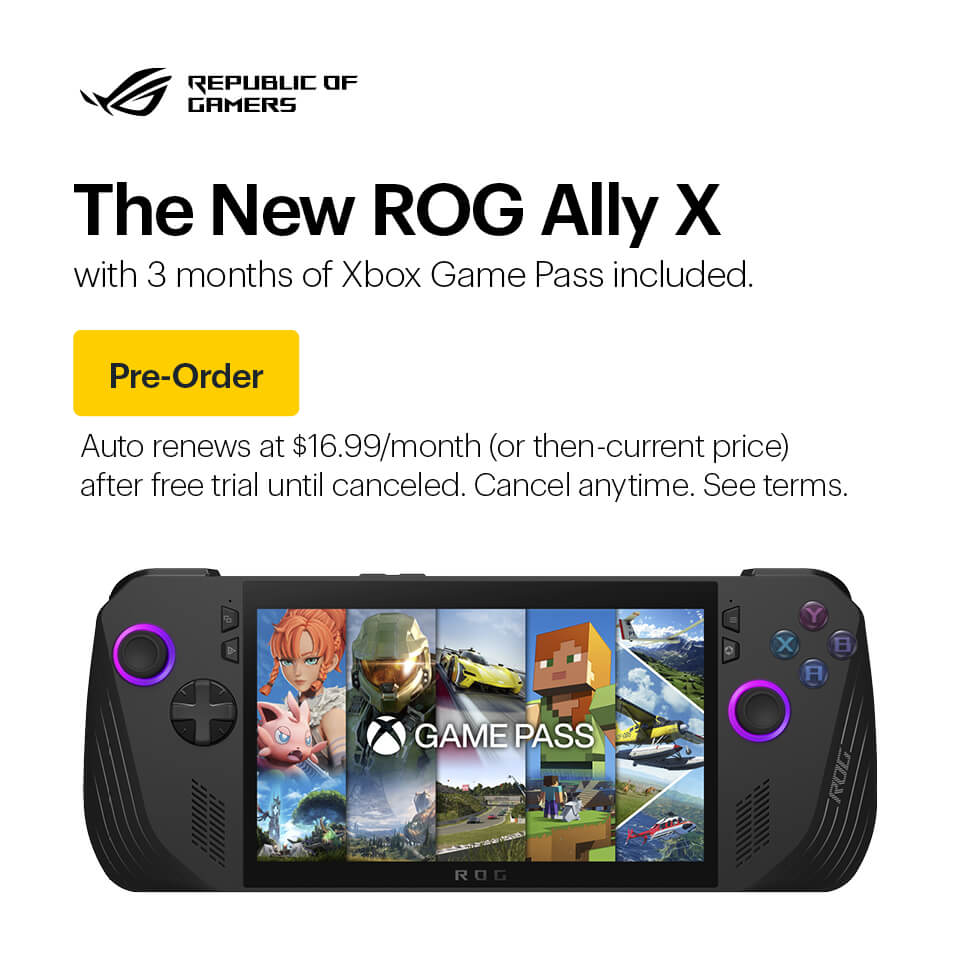 ASUS ROG Ally X Pre-order Deal