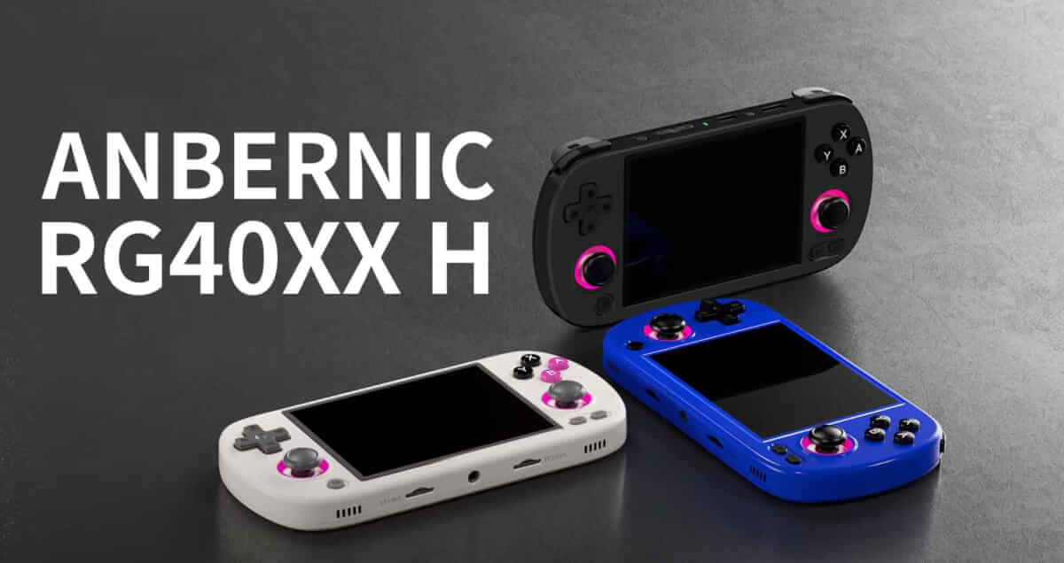 Anbernic RG40XX H official promo