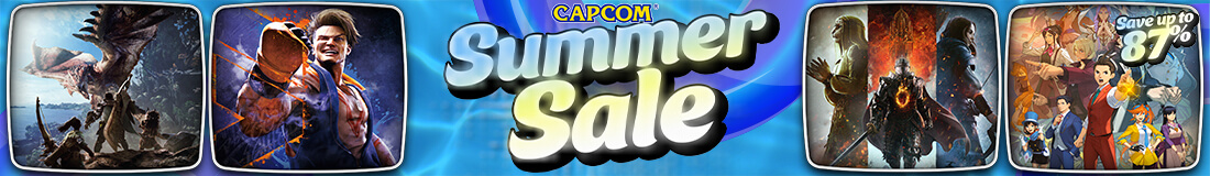 Capcom Summer Sale Banner