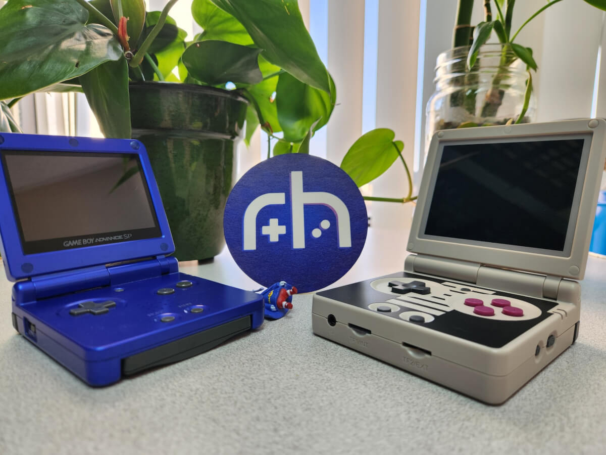 Game Boy Advance SP vs. RG35XX SP