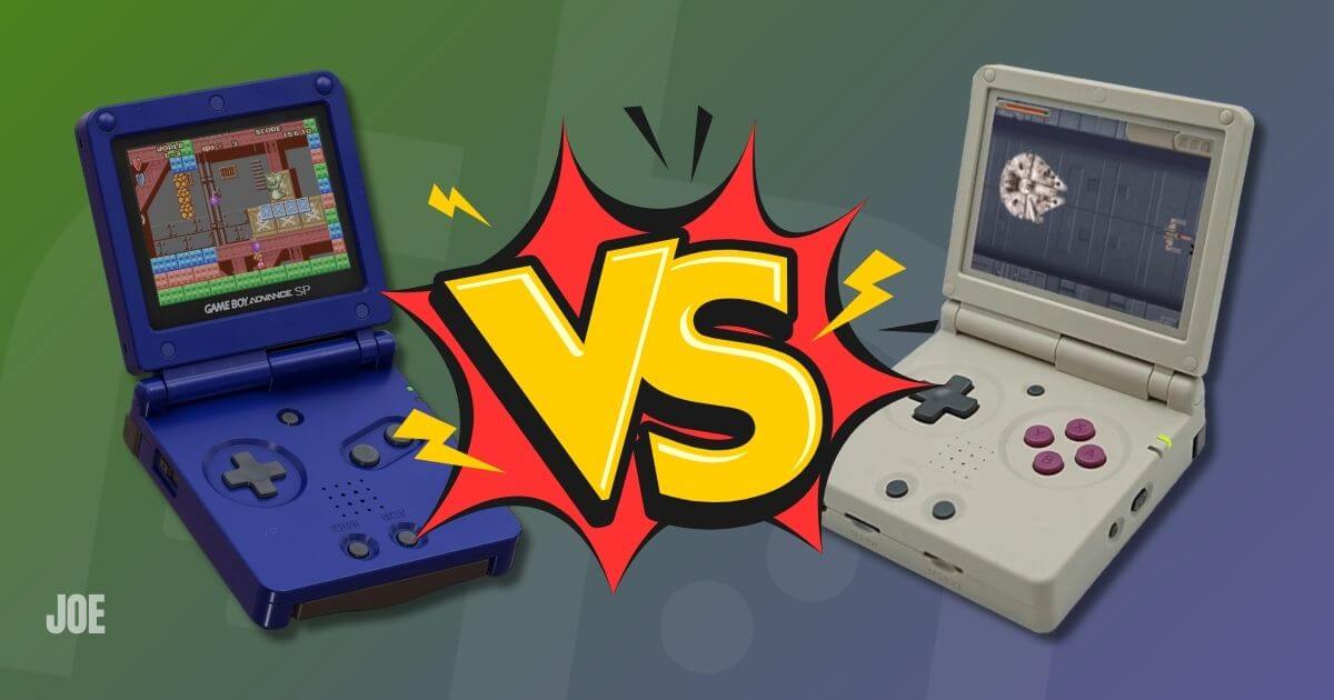 GBA SP vs RG35XXSP