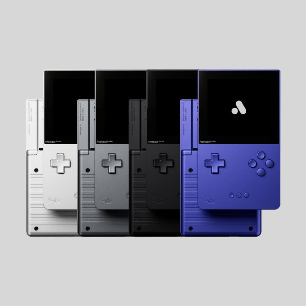 Analogue Pocket Aluminum Edition colors