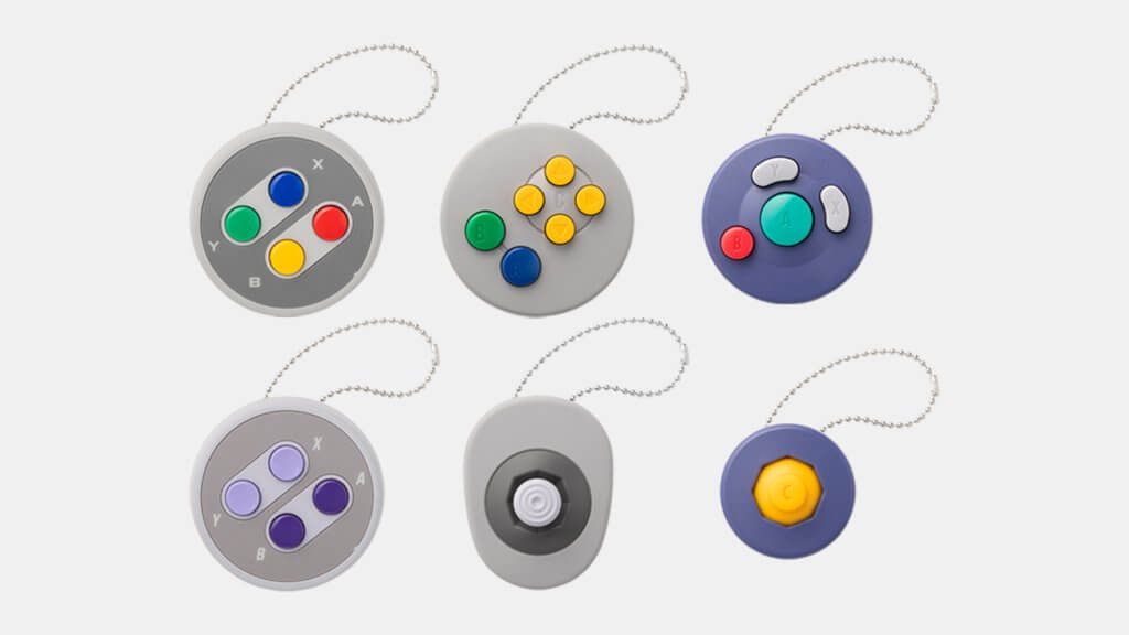 SNES, SFC, N64, GC inspired Controller Button set 2