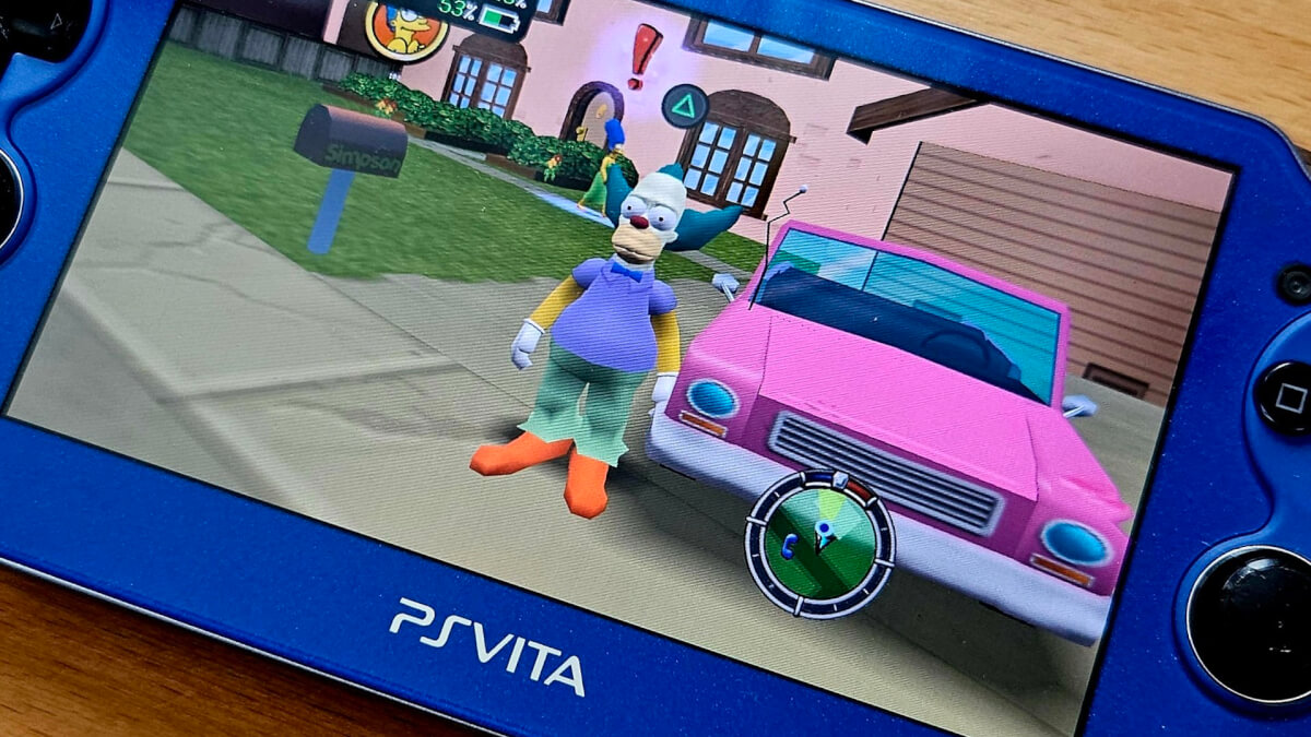 Simpsons Hit and Run Port for PS Vita