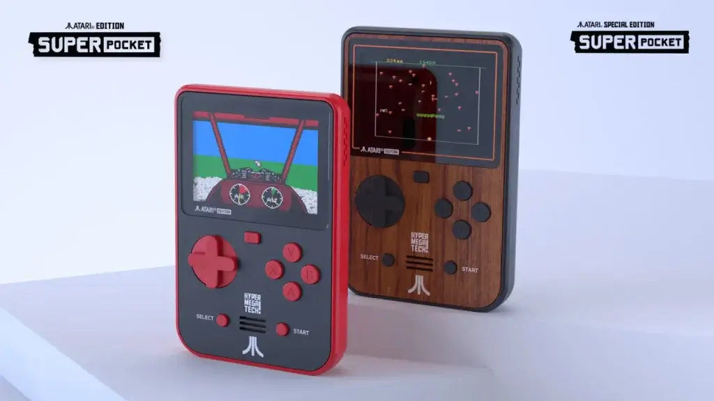 Super Pocket Atari Edition Special Woodgrain Edition