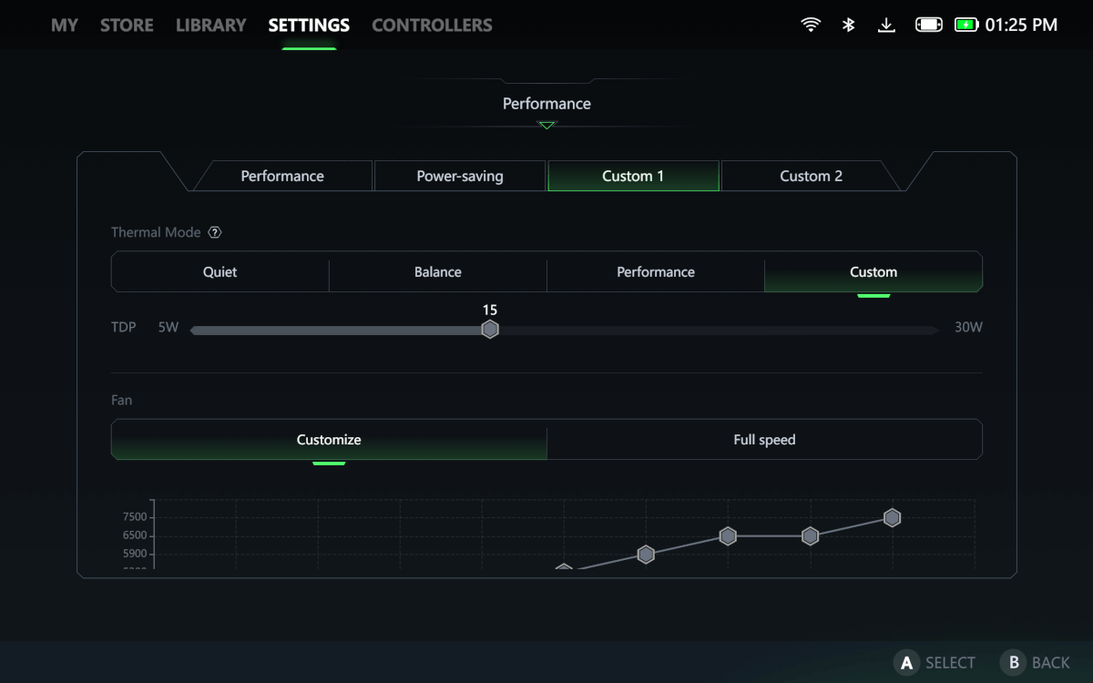 Major Legion Space Update Comes to Lenovo Legion Go - Performance page