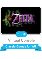 Wii virtual console Majora's mask