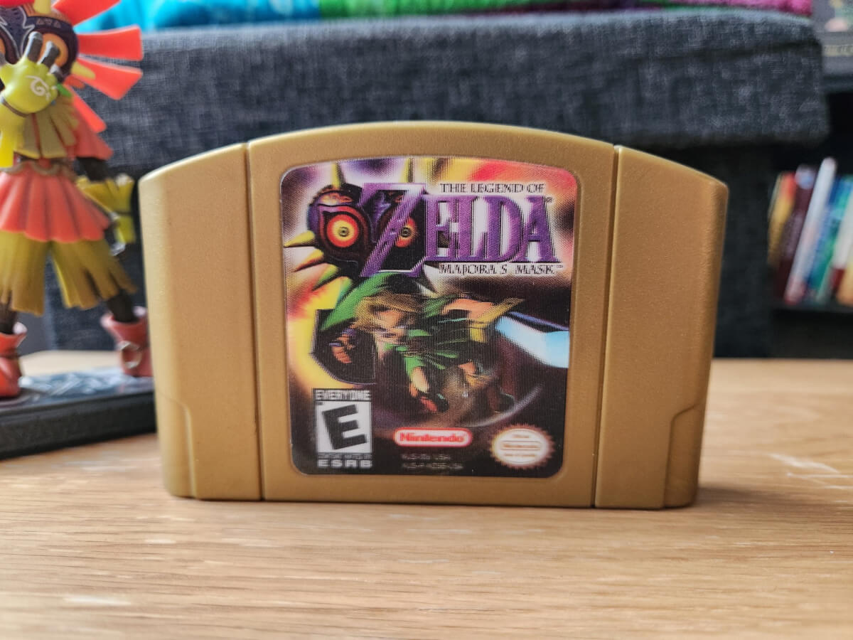 N64 cartridge Majora's mask