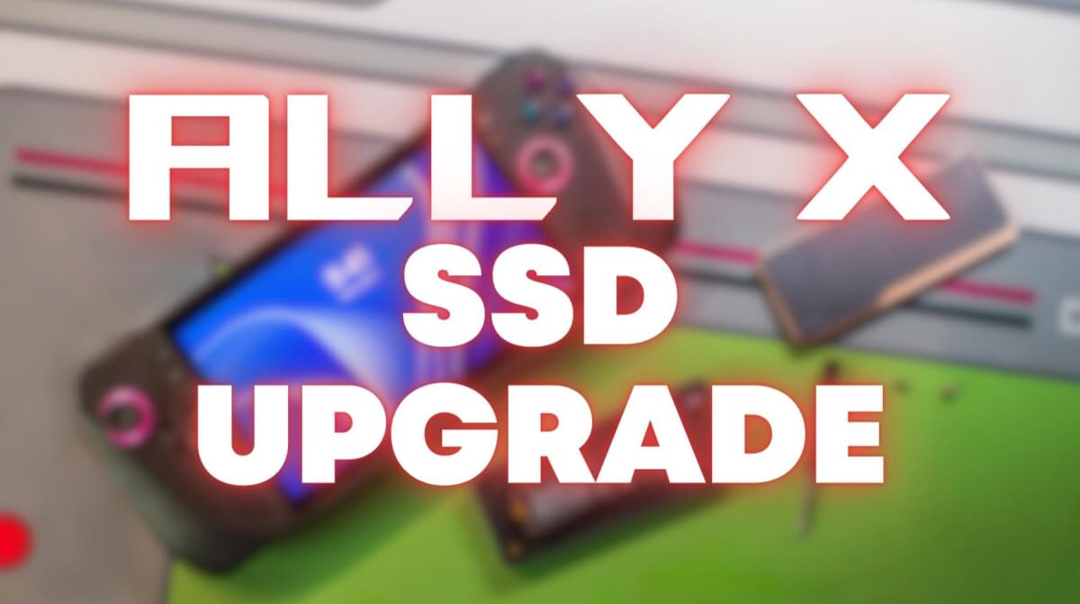 How to upgrade ROG Ally X SSD - hero