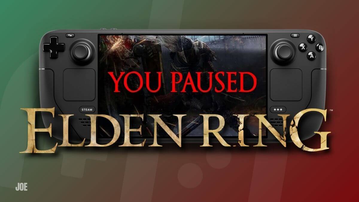 How to pause Elden Ring