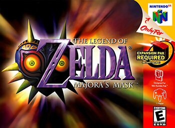 Majora's Mask Box Art