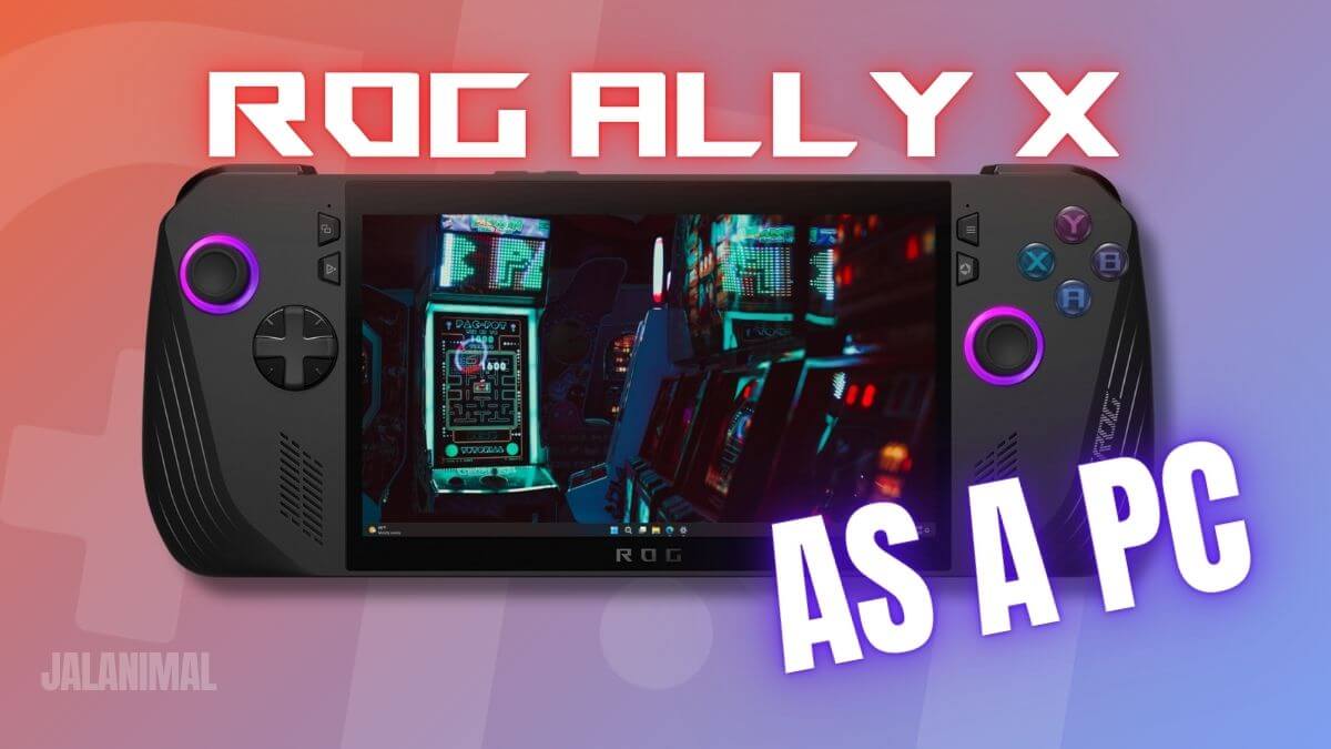 Using ROG Ally X as a PC