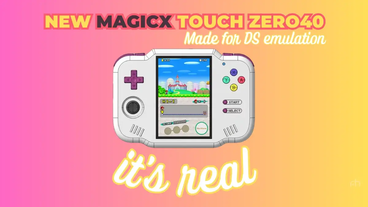 MagicX Touch Zero40 Could Be the Perfect DS Handheld