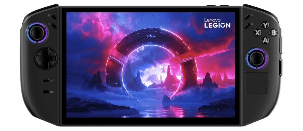 Lenovo Legion Go 2 prototype render - straight on