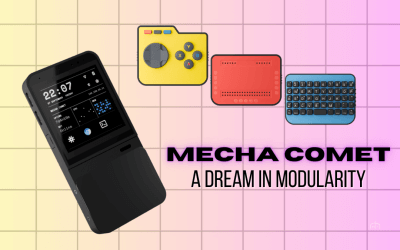 The Mecha Comet is a Modular Handheld Dream Come True