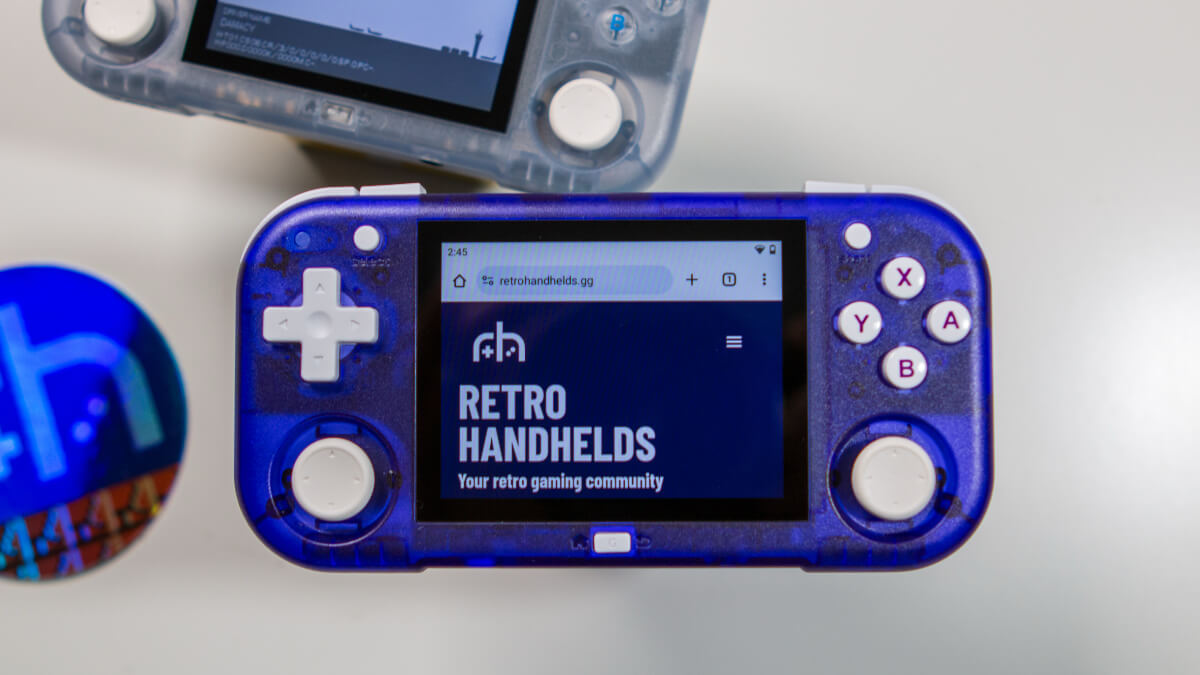 Retro Handhelds in Chrome on MagicX Mini Zero 28