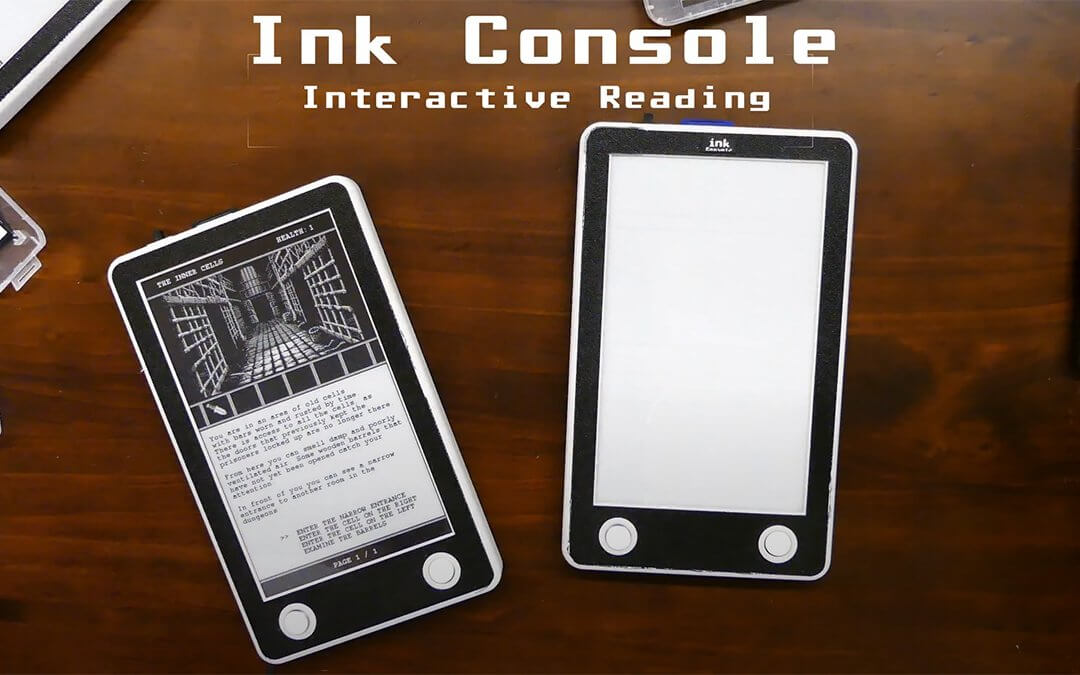 E Ink Meets Gaming with the Ink Console