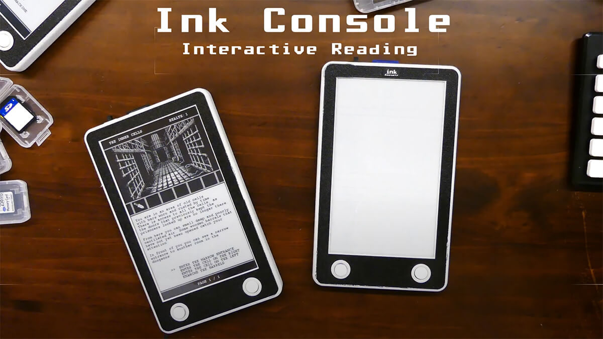 E Ink Meets Gaming with the Ink Console